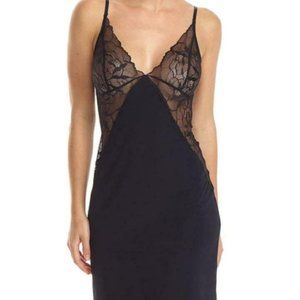Commando S/M Black Love Lust Slip NWT